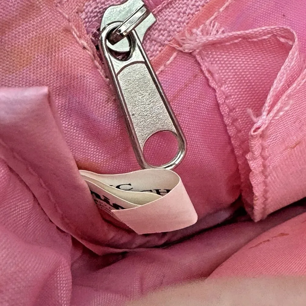 Sanrio Hello Kitty Girl's Shoulder Bag Hot Pink Zip Top 2 Interior Pockets Cute!